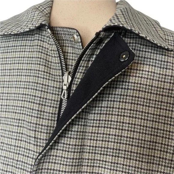 RAG & BONE Reversible Car Coat Black/100% Wool Houndstooth Jacket NWT MSRP$895 - Picture 5 of 14